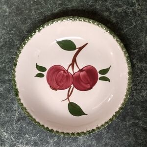 Vintage Blue Ridge Pottery Quaker Apple Pattern Cereal/Soup Bowl *Repaired*